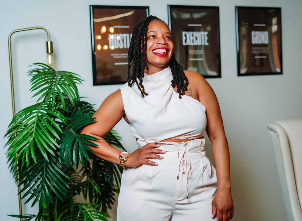 Dallas Photographs Licensed professional counselor branding photo for speaking engagements and social media presence.